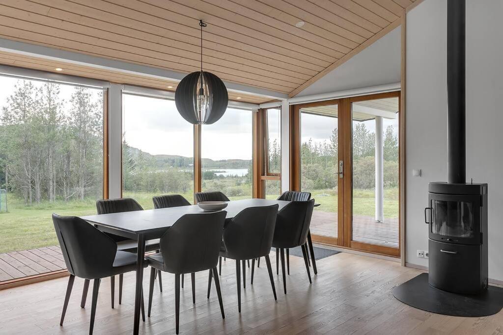 Scandinavian Villa In South Iceland Laugaras Exteriör bild